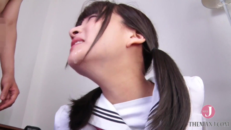 SEX Agent: Amazing Asian cutie in a collegegirl uniform makes two guys...