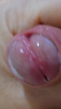 Nice Dick Head Cum and Hot Sperm