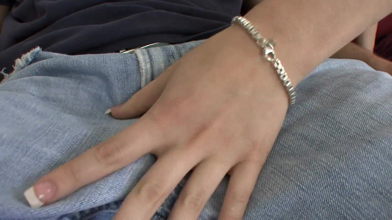 TeenXXX Stories: Brunette teen gets fucked hard on the couch