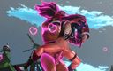 Game of Lust 3D: Хардкорный секс 3D С Ahri и Yasuo, лол