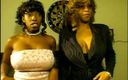 Big Tits World: Două fete negre cu țâțe uriașe linse și futute de doi tipi...