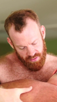 BEARFILMS - sbattuta cruda da Brad kalvo per Russell Tyler