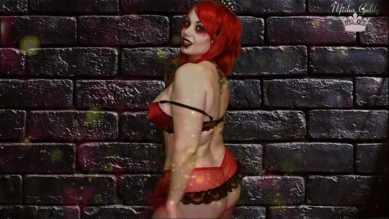 Goddess Misha Goldy: Blestem de la demoness pentru a nu ejacula niciodată! Fă-ți...