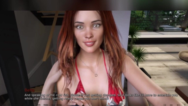 3DXXXTEEN2 Cartoon: Грубые мысли о линиях загара и чулках-сеточках. 3D порно мультяшный секс