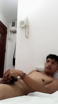Stepdaddy’s Hot Twink Jerks off While Begging for Cum