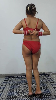 Sari-mädchen Pooja