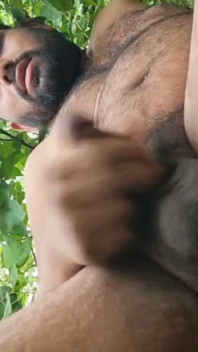Desi Hairy Guy Outdoor Solo - Free (full Cumshot Locked)