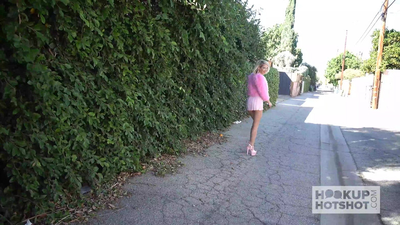 Hookup Hotshot: Gorgeous Sky Pierce Begs to Get Fucked by Bryan Gozzling!