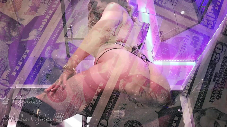 Goddess Misha Goldy: 魅惑的な金融非接触オーガズム!Hfo &amp; Wallet Draining!クリック、クリック、クリック