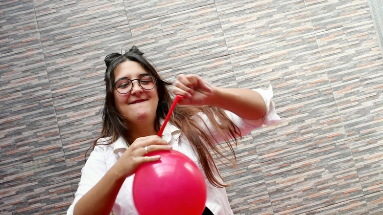 melu_world: Eksperimen Buat Pop Gila Dengan Belon - Bunny Looner