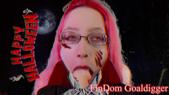 FinDom Goaldigger: Felice trasformazione di Halloween