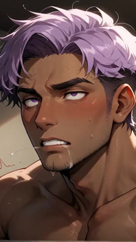 Porno gay fantastique avec les plus grands orgasmes de raid anal et déchargement costaud - muscle aux cheveux violets !