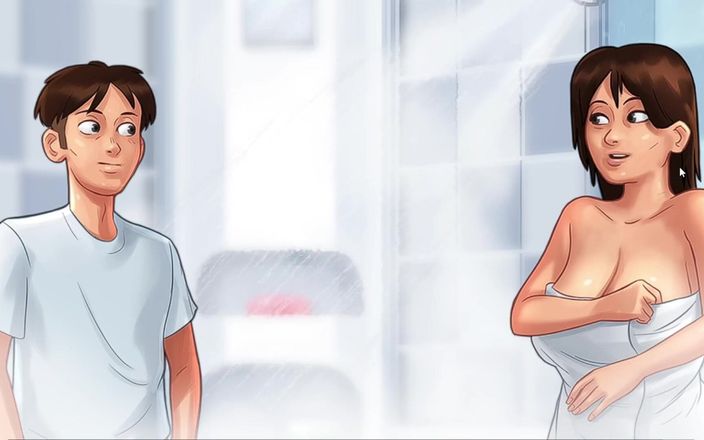 LewdArcade: Summertime saga cookie jar - колекція сексуальних сцен Деббі - частина 02 [16:9 резолюція]
