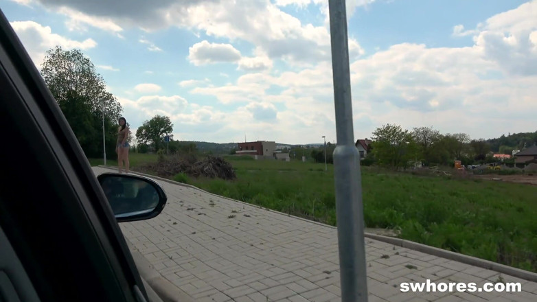 Swhores: Первый день в качестве уличной шлюхи от Swhores