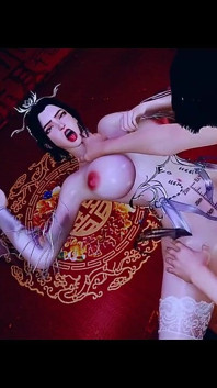Uwodzicielski płomień bogini: wirtualne pożądanie - hentai animacja 3D