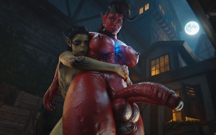 Sex Wiz Futa: 欲火中烧的变性人让我操她，直到我再也做不到：热辣的阴户，滴着精液的最佳色情合集。Amazonium3d