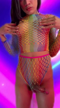 Thai Ladyboy Notto Has a Big Foreskin on Her Cock. Show Me Ladyboy Dick