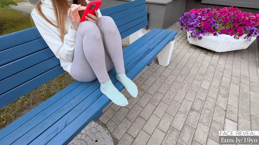I Met Her on the Street and Licked Her Asshole, Then She Showed Me Peeing in the Toilet