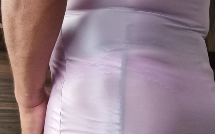 Sexy shinny clothes: Sexy růžové lesklé šaty