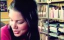 Vintage megastore: Un vieux prof baise une jeune étudiante à la bibliothèque