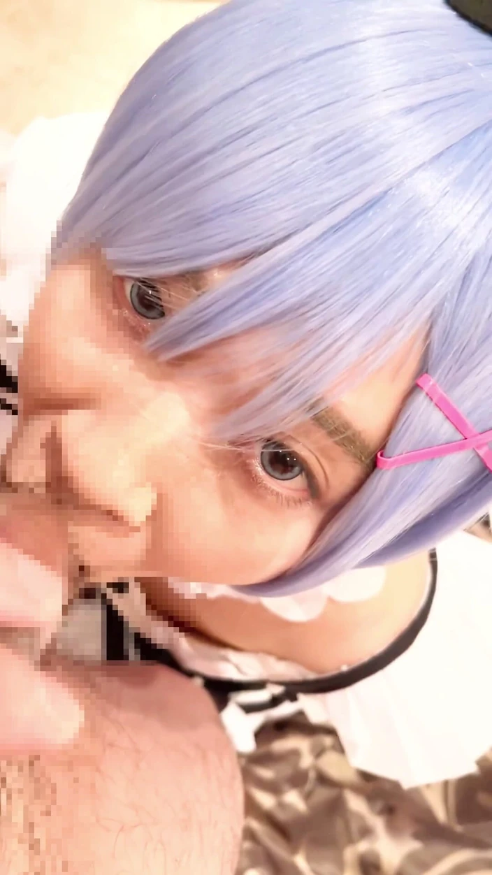 Tsuki-miko: Re:zero rem browjob gookkun під час спеки
