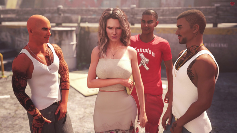 Porngame201: Uma esposa e madrasta Awam real fodendo - Sophia recebe gangbang