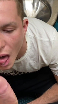Rough and Hard Fucking and Cum in Mouth with Stepfather During Vacation at Sea - Sex on the Train, Shower, at Sea