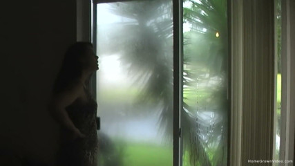 Homegrown Video: A rainy day POV blowjob