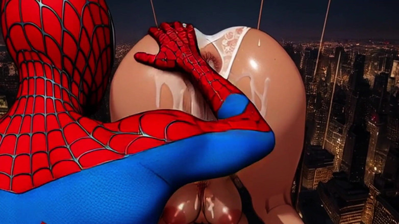 Spicy Toons: Spiderman Gets Some in New Spicy Toons Movie!