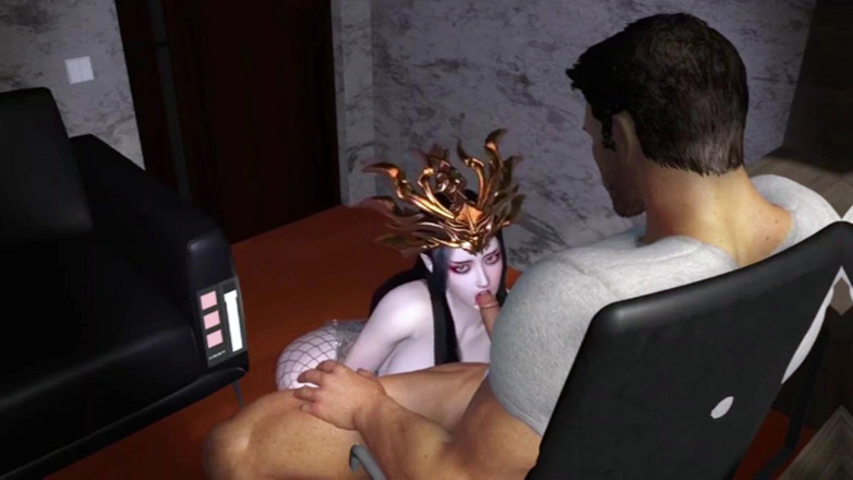 X Hentai: Medusa Queen dengan Lelaki Kacak - Hentai Tanpa Ditapis 3D V160