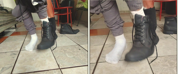 Stink HairyMale: 白色内衣 - 工人（双机位）