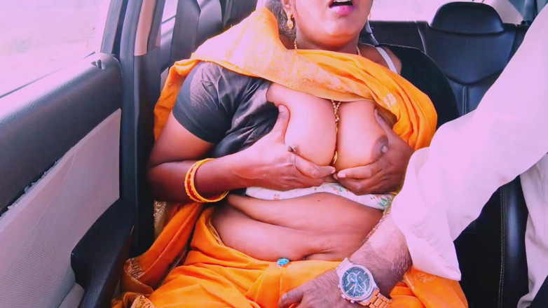 Telugu honey lips: Desi Saree meid autoseks Telugu vuile praat.
