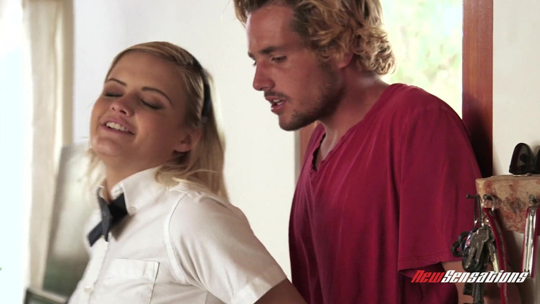 New Sensations: Young girl Madison gets It Hard And Rough