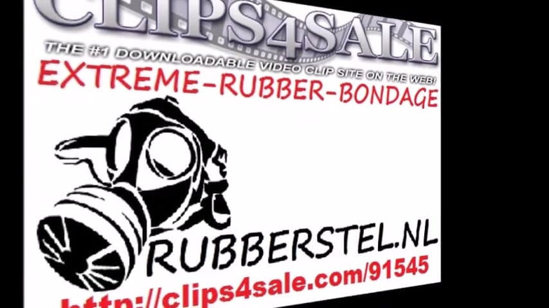 Rubber And Bondage Girl Kim: インポテンツのゴム奴隷をからかう
