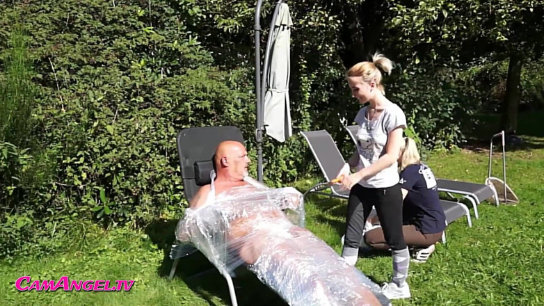 CamAngel: Revenge on the old Stepdaddy stable boy