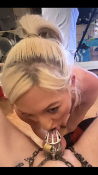 Chastity Blowjob X