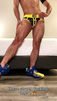 Sweaty Thong, Gym and Muscles