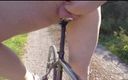 Carmen_Nylonjunge: Nylon Encasement on the Bike Tour Ep.2