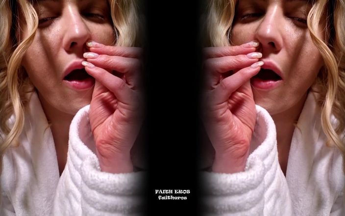 Faith Eros: Fata de pe cameră suge un nas