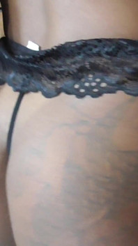 Ebony Pearl Panty Fetish