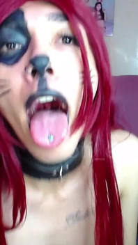 Cute Puppy Pussy Drool Gasping