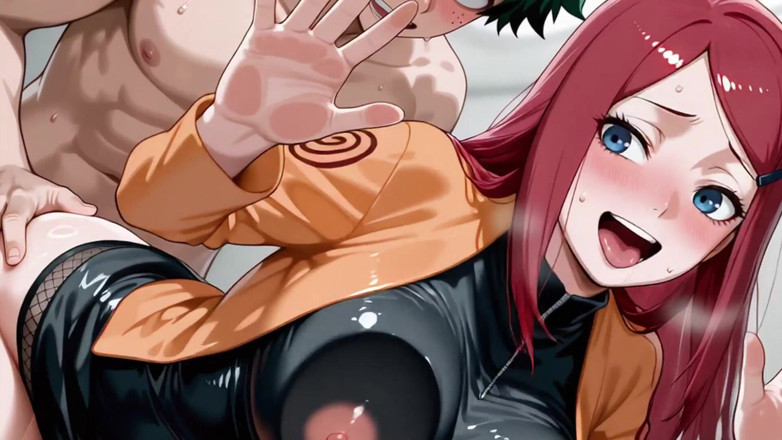 Prznai: Midoriya (mha) X Kushina (naruto)