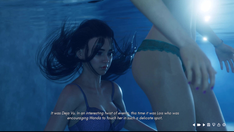 Johannes Gaming: Mme Denvers 21, Wanda et Lois passent du temps à la piscine