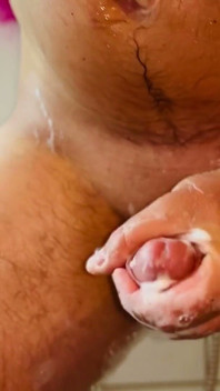 Fat Cum Load in the Shower