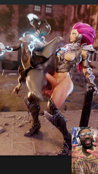 Fury’s Tasty Large Transgender Cock Fucks a Nice Tight Bald Pussy