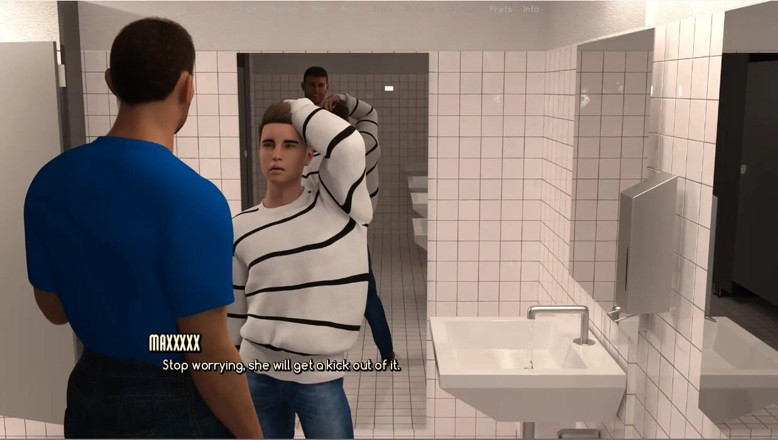 XXX Games Bunk: Życie warte życia - gameplay - odgrywanie roli - publiczna toaleta Gloryhole Blowjob przed...