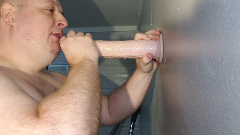 Charlieboy69: Deepthroat dildo zakar raja 11 inci