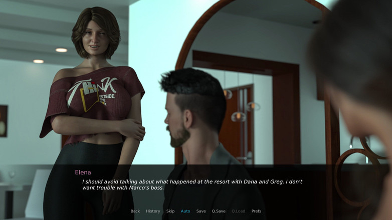 Porngame201: 好家庭友埃琳娜 3 要继续