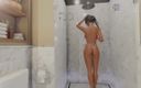 LoveSkySan69: Croft Adventures - Del 18 Sfm Lara Croft Shower av Loveskysanhentai