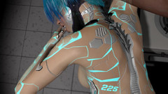 Wraith ward: Robotermädchen Spät in Die Nacht, Hinternruf